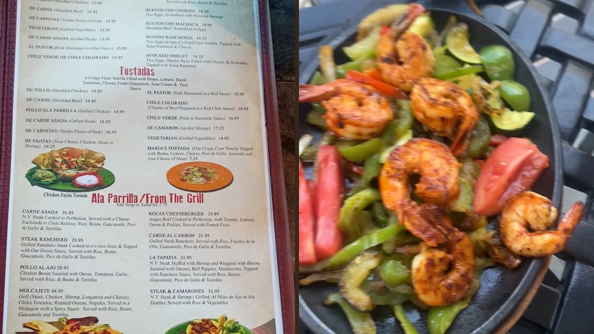 Children’s menu items served on a bright plate.