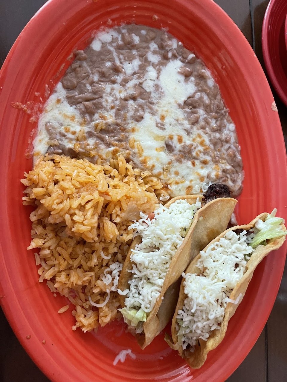 Shrimp Fajitas with Rice Platter